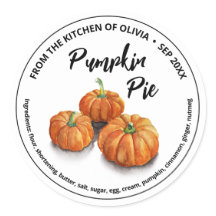 Pumpkin Pie Zuhause Baked