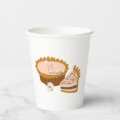 Pumpkin Pies Pappbecher (Vorderseite)