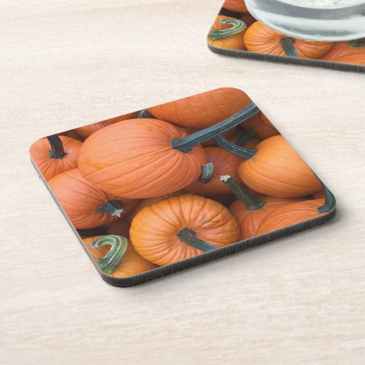 Pumpkin Pile! Getränkeuntersetzer (Linke Seite)