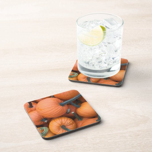 Pumpkin Pile! Getränkeuntersetzer (Rechte Seite)