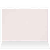 Pumpkin Pink Bow Babydusche Tafelnamenkarte (Innenansicht Horizontal (Oben))