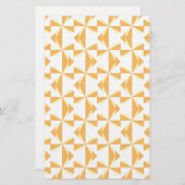 Pumpkin Pinwheels Briefpapier (Vorne/Hinten)