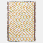 Pumpkin Pinwheels Decke (Vorderseite Vertikal)