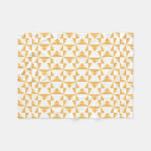 Pumpkin Pinwheels Fleecedecke (Vorderseite (Horizontal))