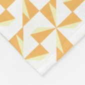 Pumpkin Pinwheels Fleecedecke (Ecke)