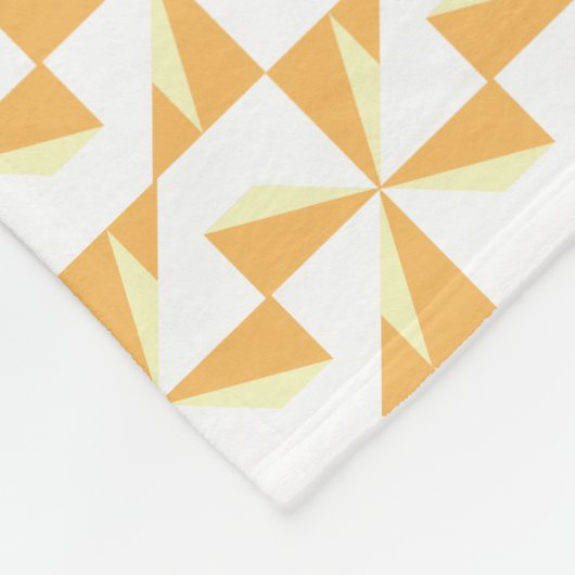 Pumpkin Pinwheels Fleecedecke (Ecke)