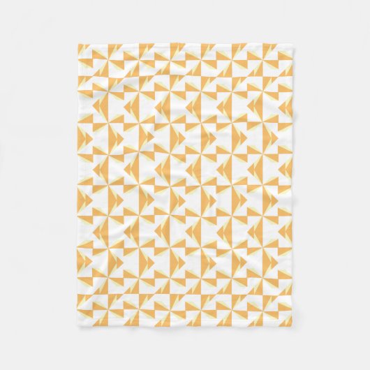 Pumpkin Pinwheels Fleecedecke (Vorderseite)