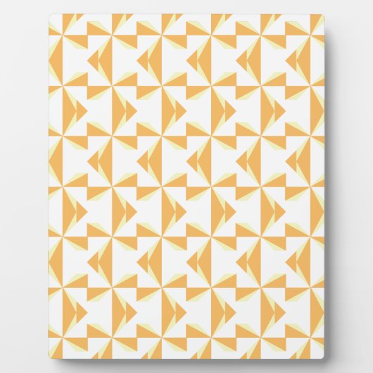 Pumpkin Pinwheels Fotoplatte (Vorderseite)