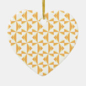 Pumpkin Pinwheels Keramikornament (Vorne)