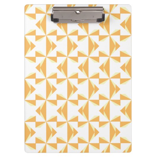 Pumpkin Pinwheels Klemmbrett (Vorderseite)