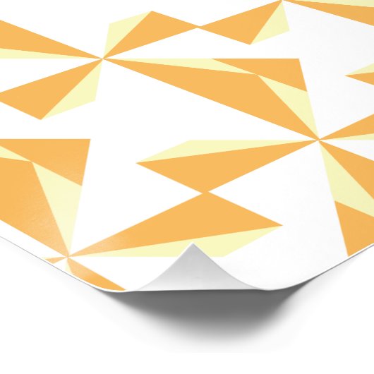 Pumpkin Pinwheels Poster (Ecke)