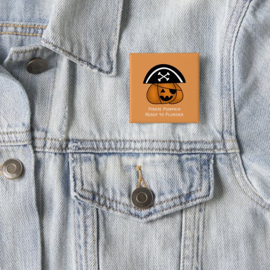Pumpkin Pirate Button (Beispiel)