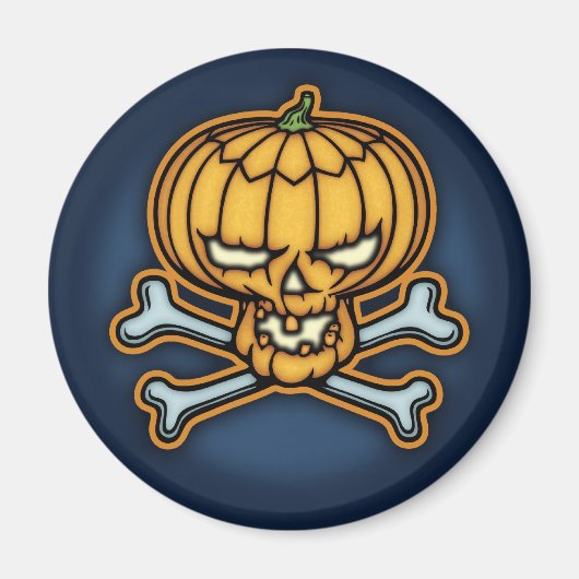 Pumpkin Pirate Magnet (Vorne)