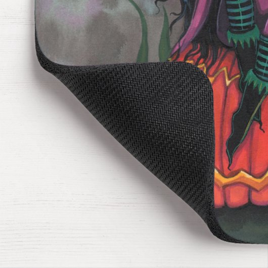 Pumpkin Pixie Halloween Mousepad (Ecke)