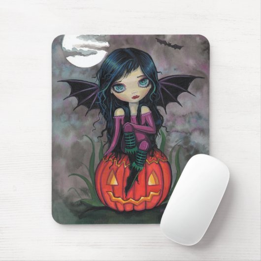 Pumpkin Pixie Halloween Mousepad (Mit Mouse)