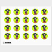 Pumpkin Pixie Halloween Stickers (Blatt)