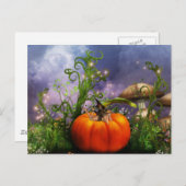 Pumpkin Pixie Postcard Postkarte (Vorne/Hinten)