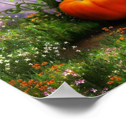 Pumpkin Pixie Poster (Ecke)