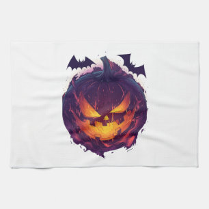 Pumpkin Planet Geschirrtuch