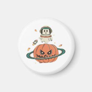 Pumpkin Planet Magnet