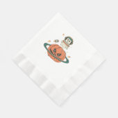Pumpkin Planet Serviette (Ecke)