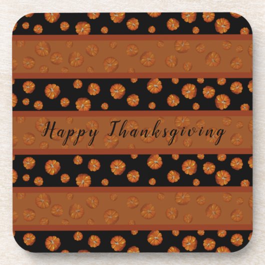 Pumpkin Plastic Untersetzer (Vorderseite)