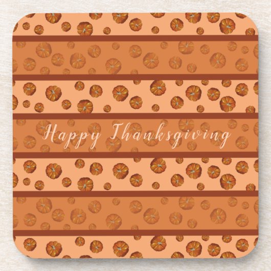 Pumpkin Plastic Untersetzer (Vorderseite)