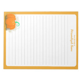 Pumpkin Playground - Lined Notizblock