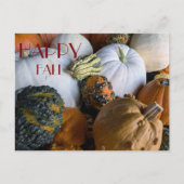 Pumpkin Postcard Postkarte (Vorderseite)