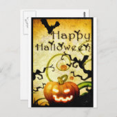 Pumpkin Postkarte (Vorne/Hinten)