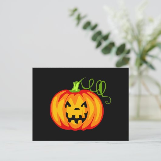 Pumpkin Postkarte (Stehend Vorderseite)