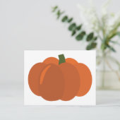 Pumpkin Postkarte (Stehend Vorderseite)