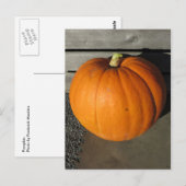 Pumpkin Postkarte (Vorne/Hinten)
