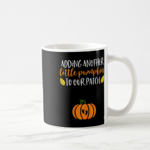 Pumpkin Pregnancy Ankündigung Halloween Byby Kaffeetasse