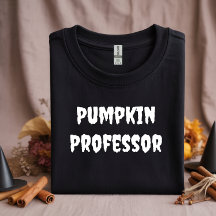 Pumpkin Professor für weiße Typografie