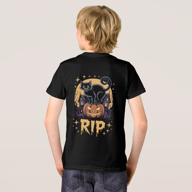 Pumpkin Prowler Tri-Blend Shirt (Rückseite voll)