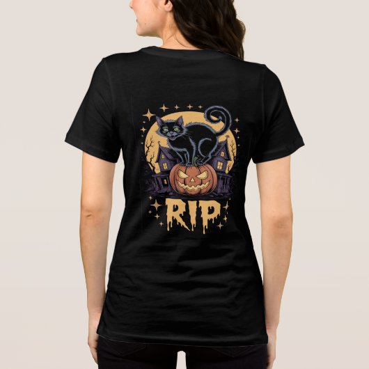 Pumpkin Prowler Tri-Blend Shirt (Rückseite)