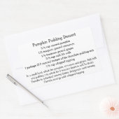 Pumpkin Pudding Dessert Stickers (Umschlag)