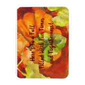 Pumpkin-Pumpkin-Fall Magnet (Vertikal)