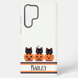 Pumpkin Purrfection Samsung Galaxy Hülle