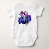 Pumpkin Queen Baby Strampler (Rückseite)