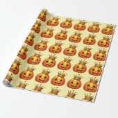 Pumpkin Queen Festive Wrapping Paper Geschenkpapier (Ungerollt)