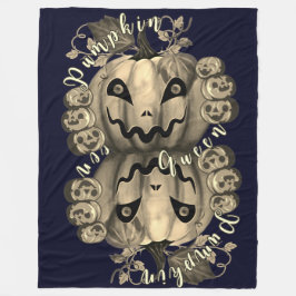 Pumpkin Queen Fleecedecke