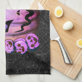 Pumpkin Queen Geschirrtuch (Viertel Falte)