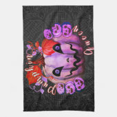 Pumpkin Queen Geschirrtuch (Vertikal)