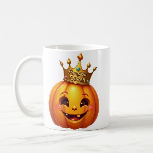 Pumpkin Queen Niedlich Coffee Tasse (Links)