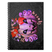 Pumpkin Queen Notizblock (Vorderseite)