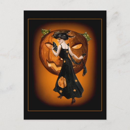 Pumpkin Queen - Postcard Postkarte (Vorderseite)