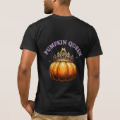 Pumpkin Queen - Royal Autumn Crown T-Shirt (Rückseite)