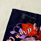 Pumpkin Queen Strandtuch (Beispiel)